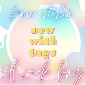 **ALL WEEK LONG** NWT DESIGNER + BRAND NAME styles